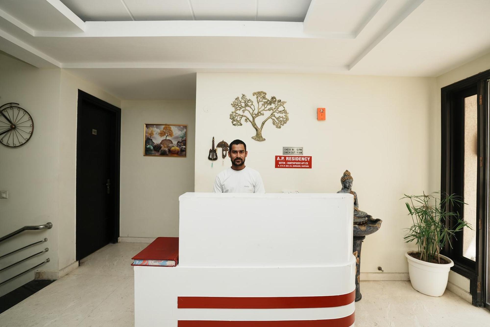 Hotel A.P Residency Gurgaon Buitenkant foto